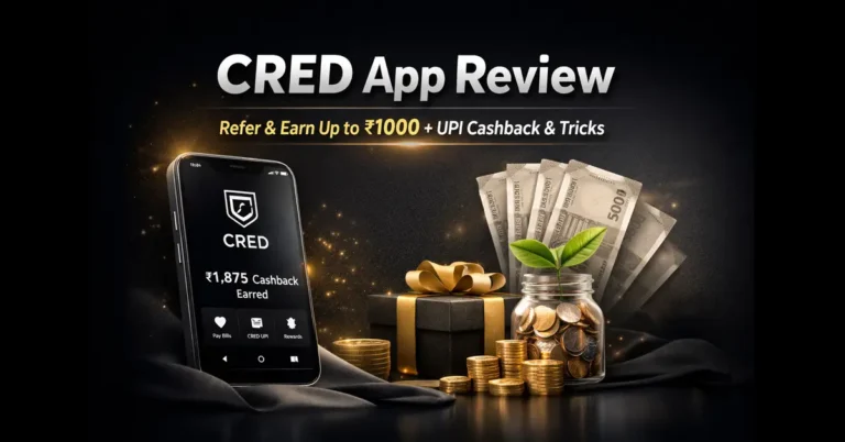 CRED app refer and earn offer with UPI cashback rewards and latest promo codes explained