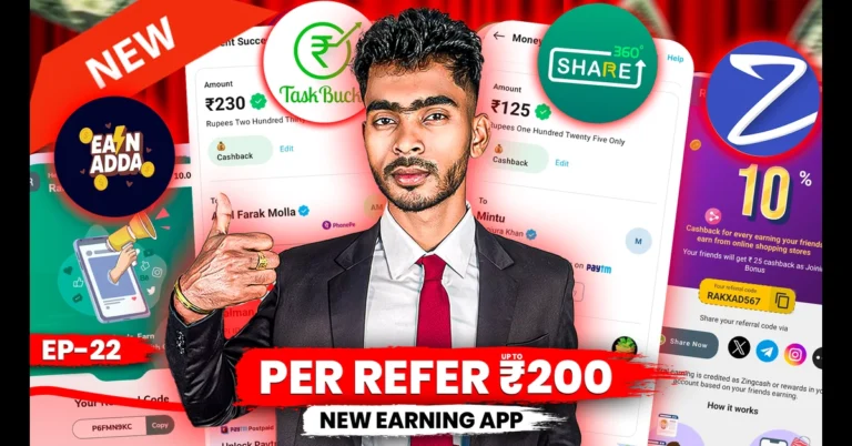 weekly earning offers 2026 payment proof cashback apps india
