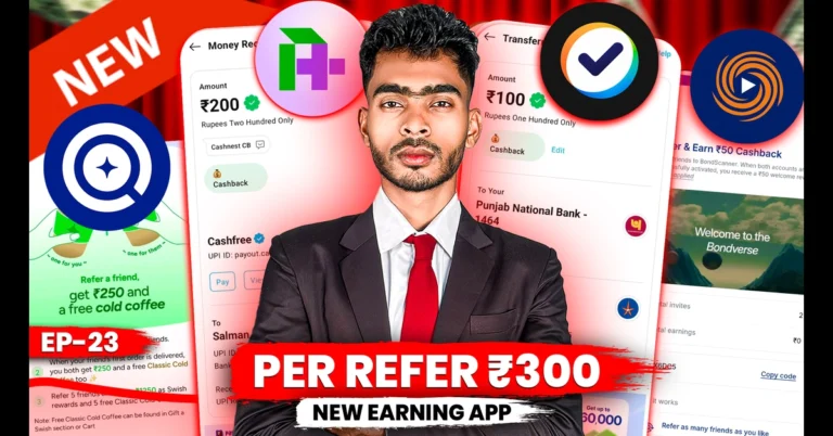 weekly earning offers sunday offer episode 23 refer and earn upi cashback banner