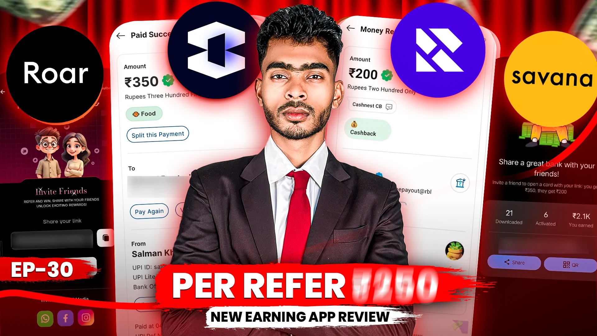 Sunday Offer Episode 30 best refer and earn apps UPI cashback demat offers India 2026