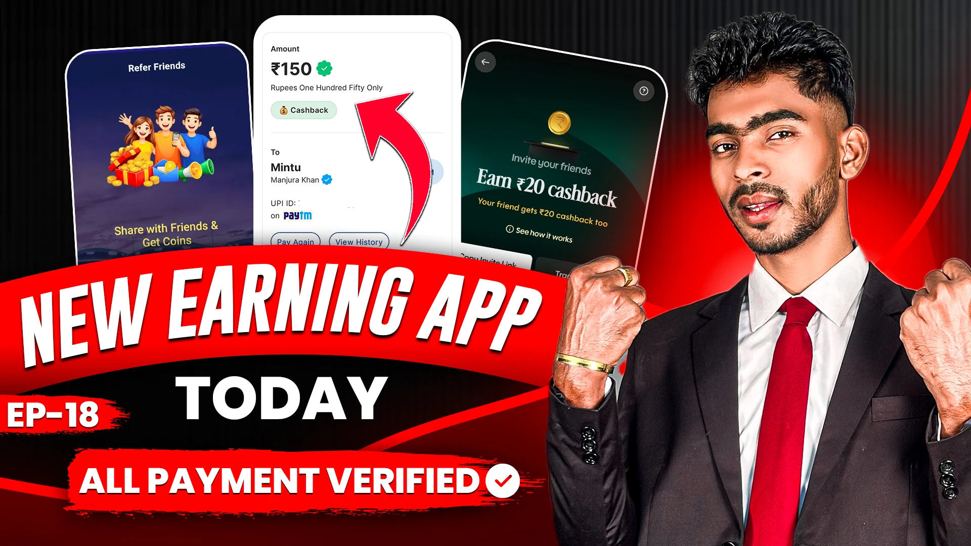 Today’s Offers Episode 18 best earning apps refer and earn offers ₹100 cashback India 2026