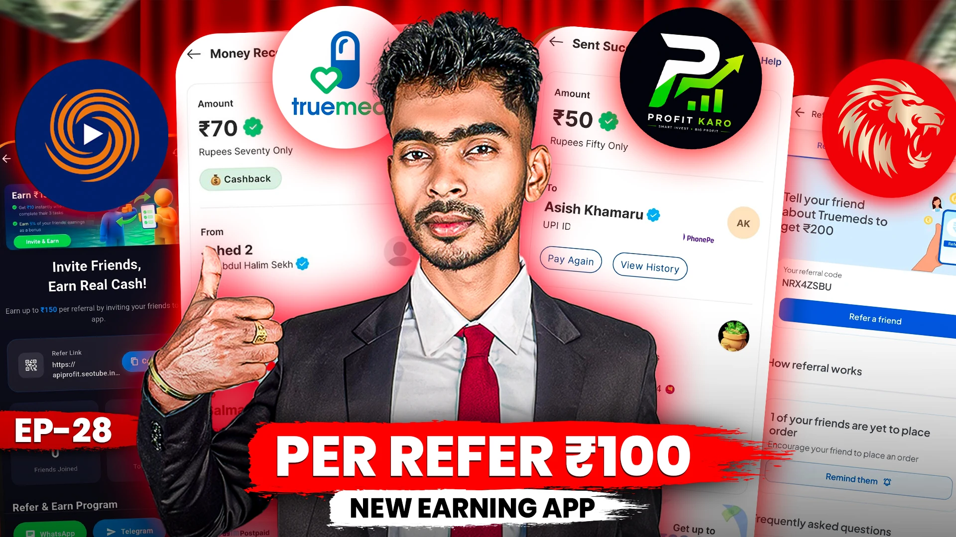 UPI cashback offers India Bhim Paytm Amazon app earning apps weekly update 2026