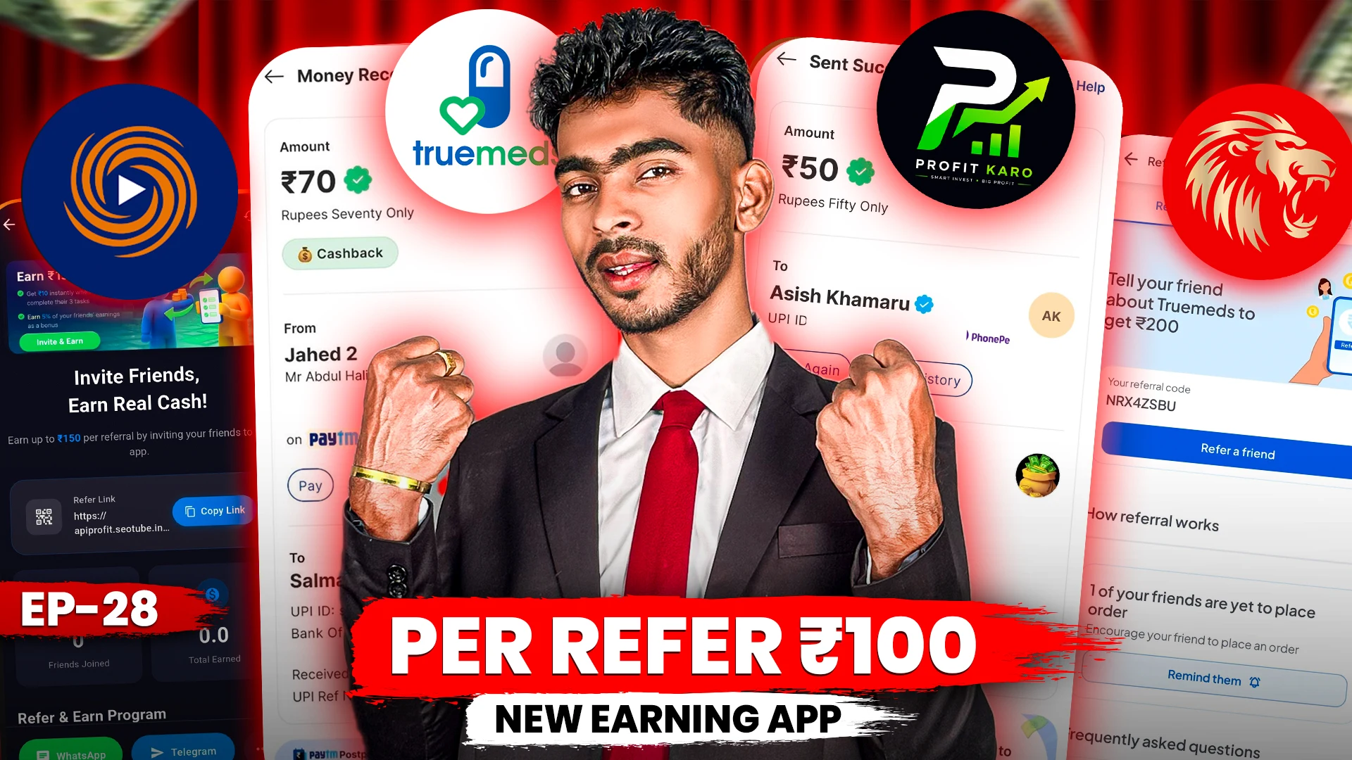 BondScanner demat refer and earn offer ₹50 cashback India 2026 verified earning app